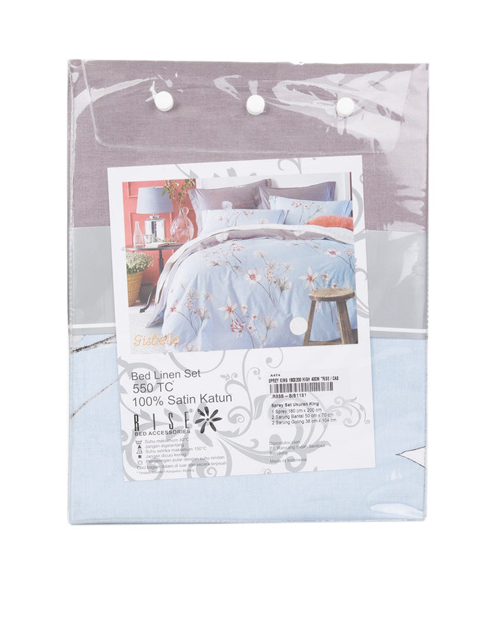 Rise Sprei Gisbelle Sateen Cotton 180x200x40