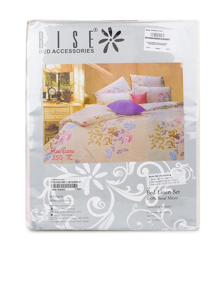 Rise Sprei Motif Flavsence Ukuran King