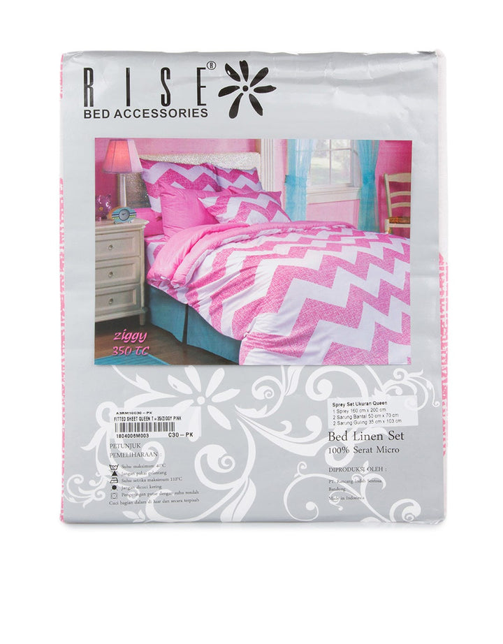 Rise Sprei Motif Ziggy Queen Size