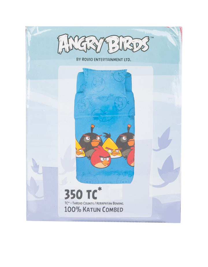 Rise Sprei Queen Size Print Angry Birds