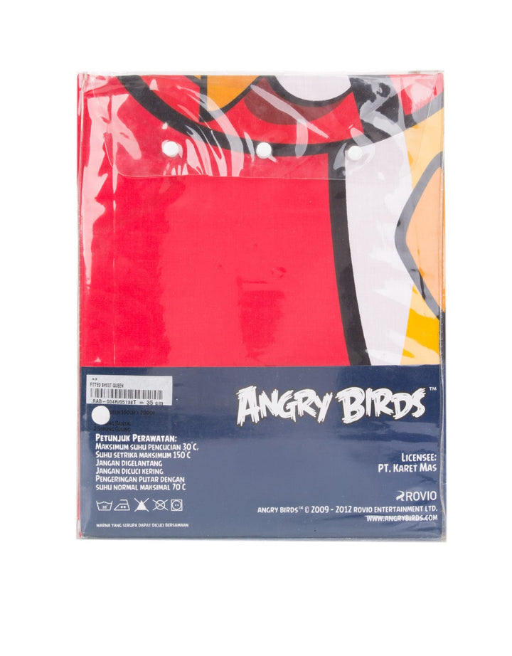 Rise Sprei Queen Size Print Angry Birds