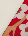 Rise Scarlet Single Size Bed Sheet