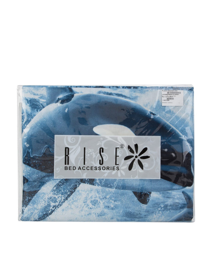 Rise Sprei Whale Sateen Cotton King Size