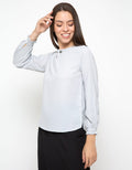 L/S TOP PLS W PEARL