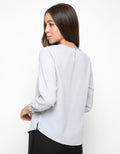 L/S TOP PLS W PEARL