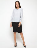 L/S TOP PLS W PEARL