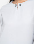 L/S TOP PLS W PEARL