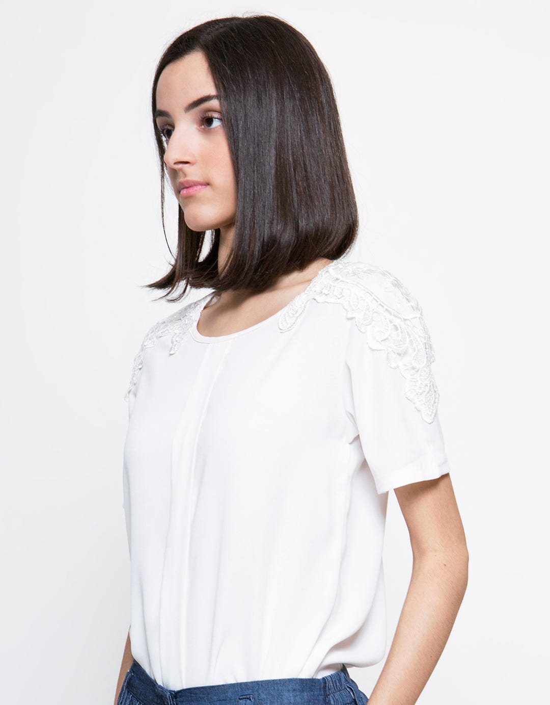 VSC TOP LACE SHOULDE
