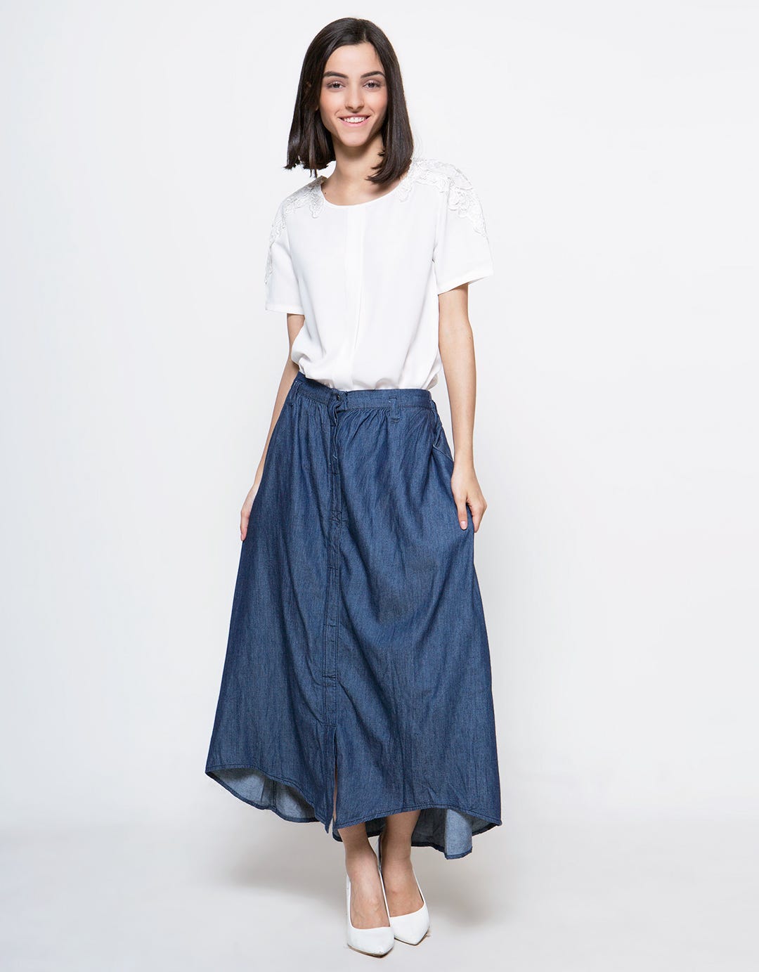 VSC TOP LACE SHOULDE