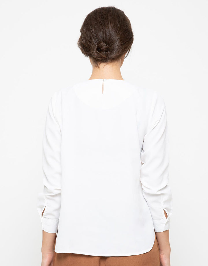 L/S TOP PLS KSB W BU