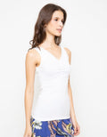 CAMI V-NECK KERUT DA