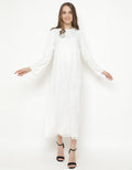 L/S GAMISH LACE W BE