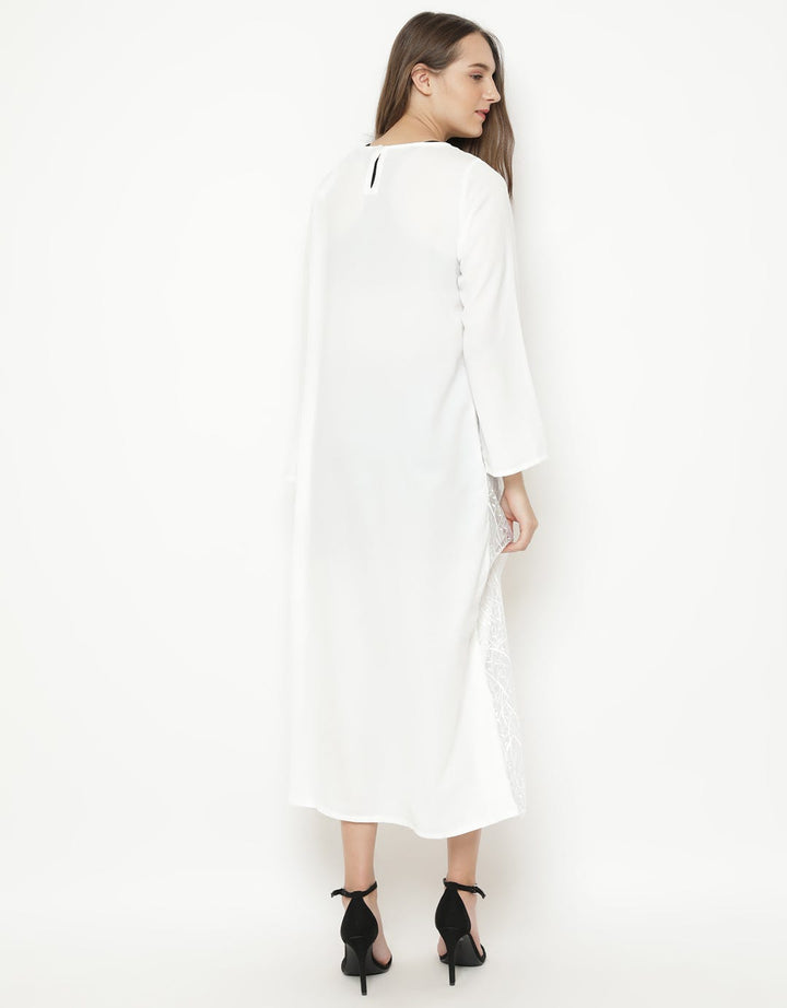 L/S GAMISH LACE W BE