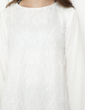 L/S GAMISH LACE W BE