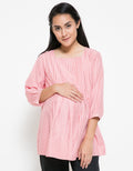 3/4 SQUARE NECK STRI
