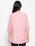 3/4 SQUARE NECK STRI