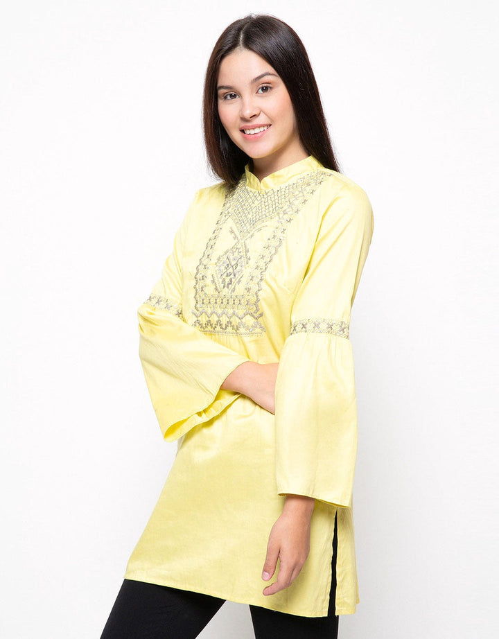 St Yves Women's Tunic Elegant Embroidery