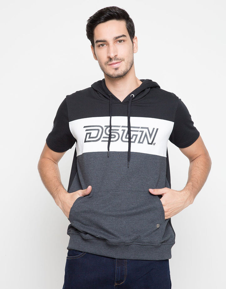 d&f Sweatshirt SS Hoodie Wording Dsgn