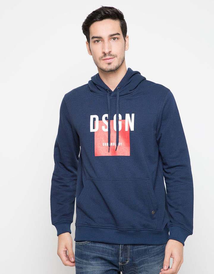 d&f Sweatshirt SS Hoodie Wording Dsgn