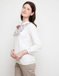LEB TOP KNIT PRT ETH