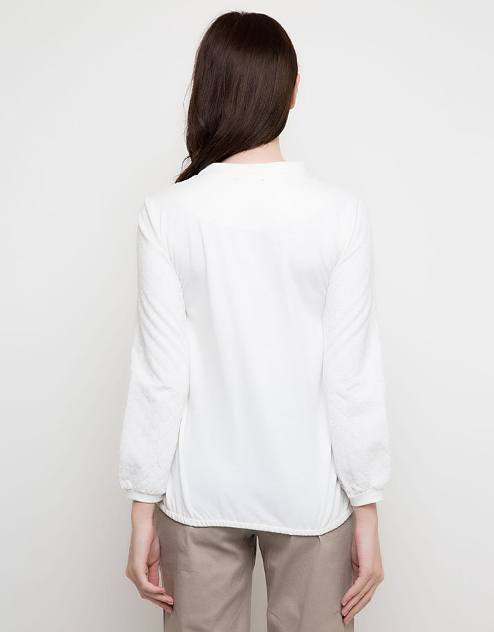 LEB TOP KNIT PRT ETH