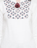 LEB TOP KNIT PRT ETH