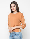 TOP KNIT SLUB LAYER