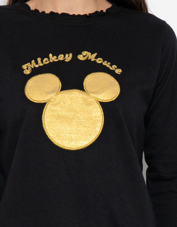 SWT MICKEY EMBROIDERY RA