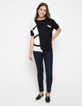 LGS Color Blocks Accent Sweater