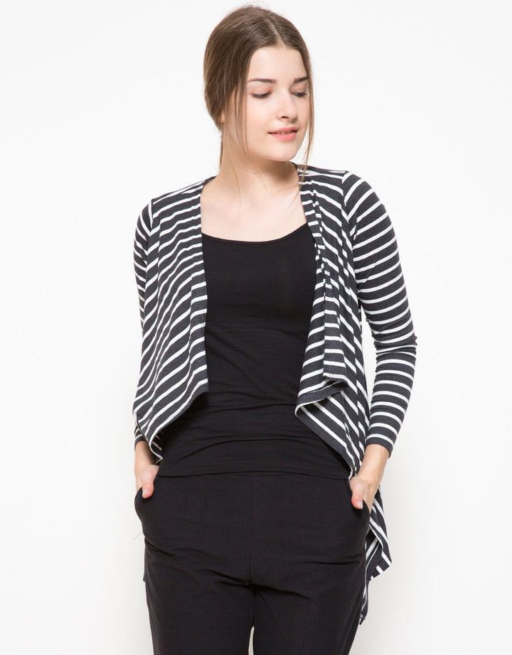 Logo Jeans Horizon Stripes Cardigan