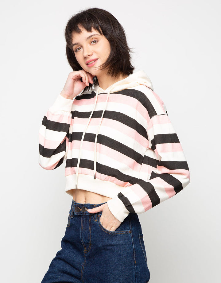 MKY Clothing Candy Stripe Hoody Sweater
