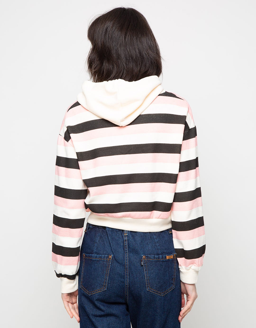 MKY Clothing Candy Stripe Hoody Sweater