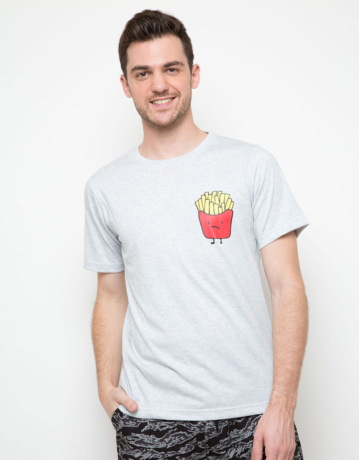 T Zone Food Drink Kaos Pria