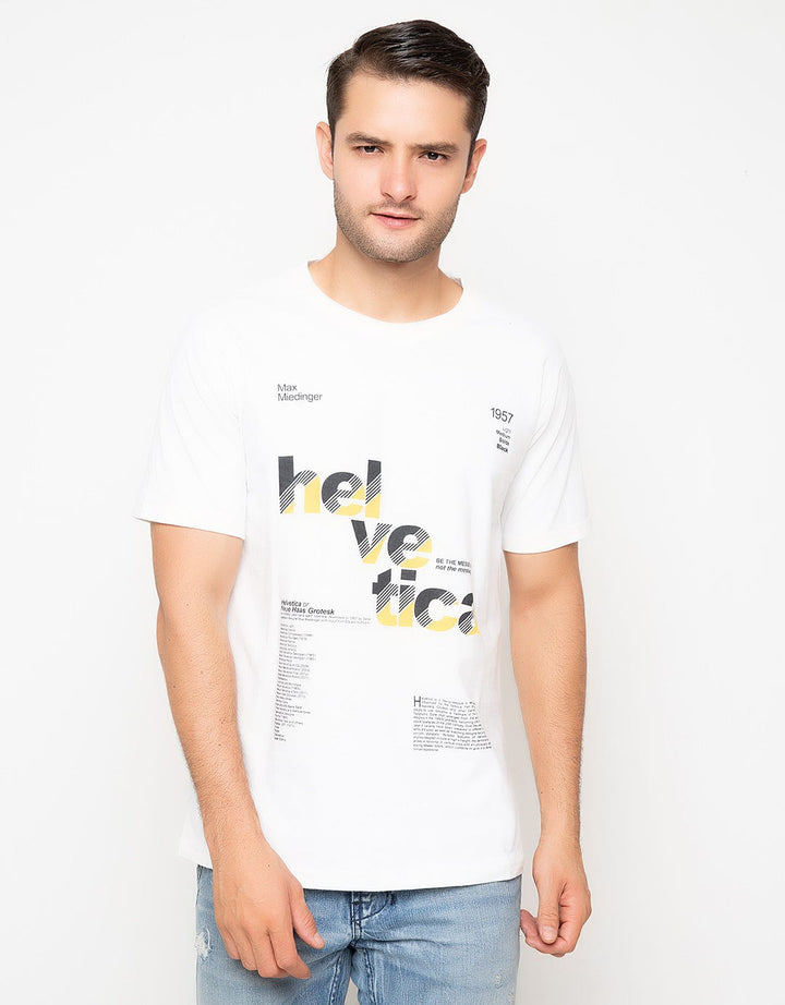 T-SHIRT PRINT HELVET