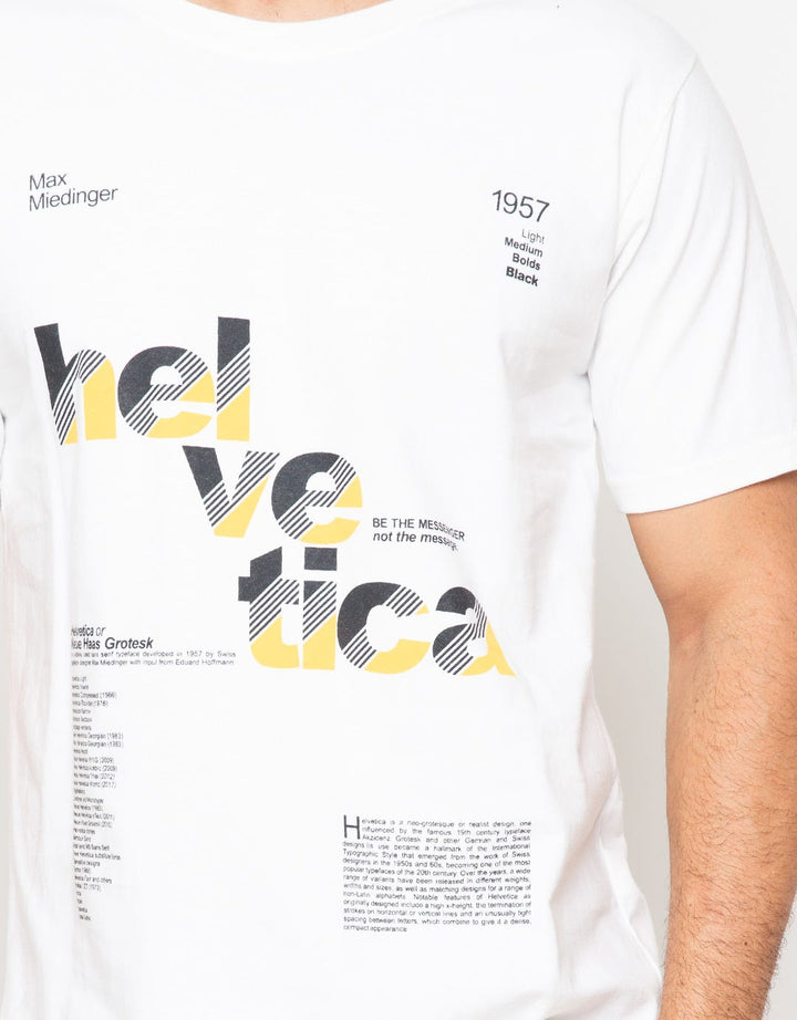 T-SHIRT PRINT HELVET