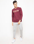 RAGLAN LONG PRINT IN