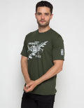 SS T-SHIRT PRINT MIL