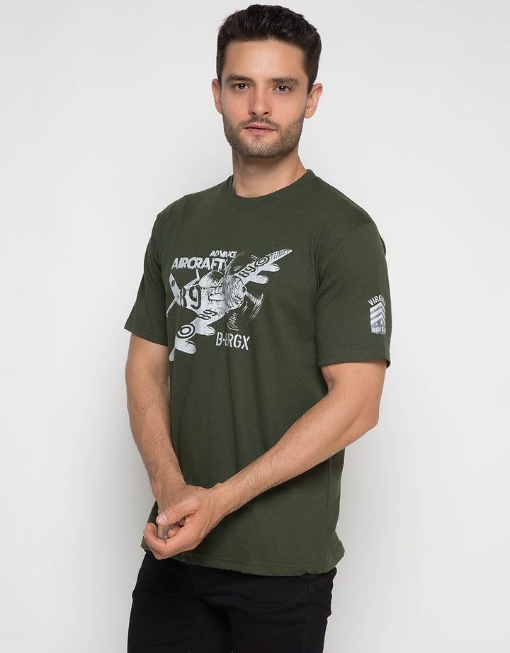 SS T-SHIRT PRINT MIL