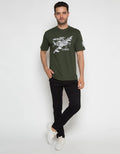 SS T-SHIRT PRINT MIL