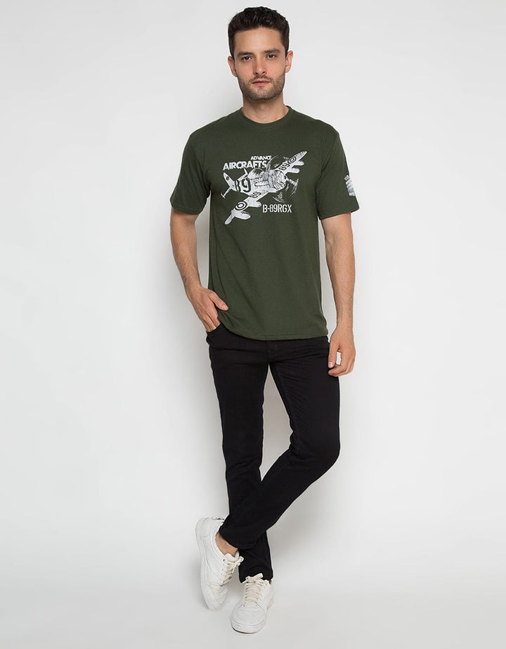 SS T-SHIRT PRINT MIL