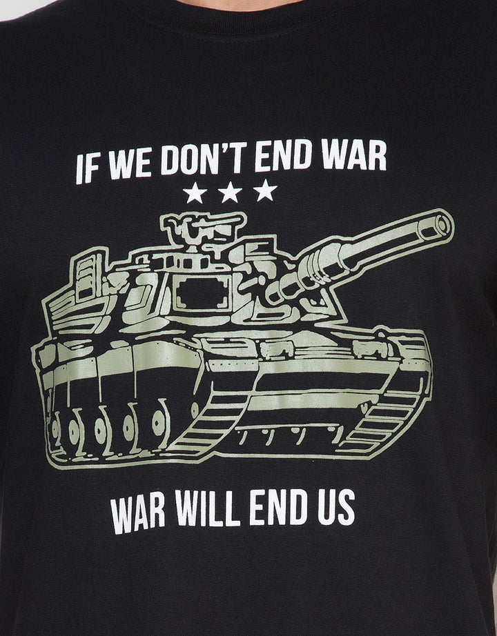 SS T-SHIRT PRINT MIL