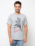T Zone Short Sleeve T-Shirt Print Thema Samurai - Fearless