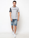 TSHIRT COMBINATION TAN