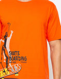 T Zone Short Sleeve T-Shirt Print Sport Coll - Skate