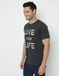 TEXTURE PRINT TSHIRT