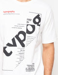 T-SHIRT PRINT TYPO J