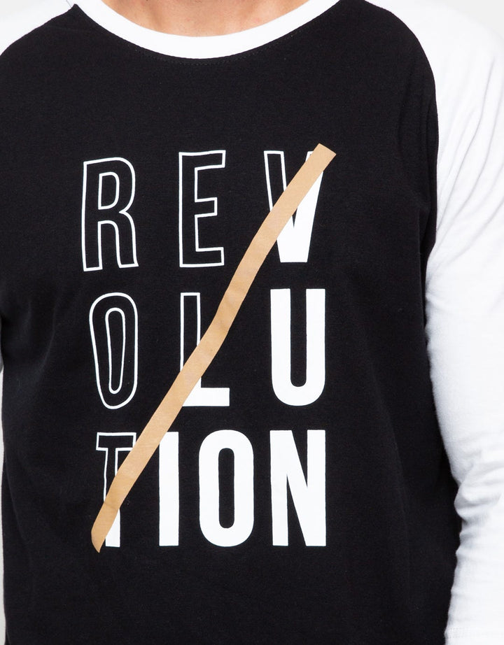 RAGLAN 3/4 PRINT - R