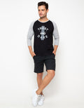 RAGLAN 3/4 PRINT - T