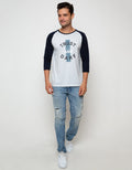 RAGLAN 3/4 PRINT - T