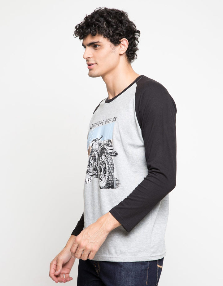 RAGLAN LONG PRINT MO